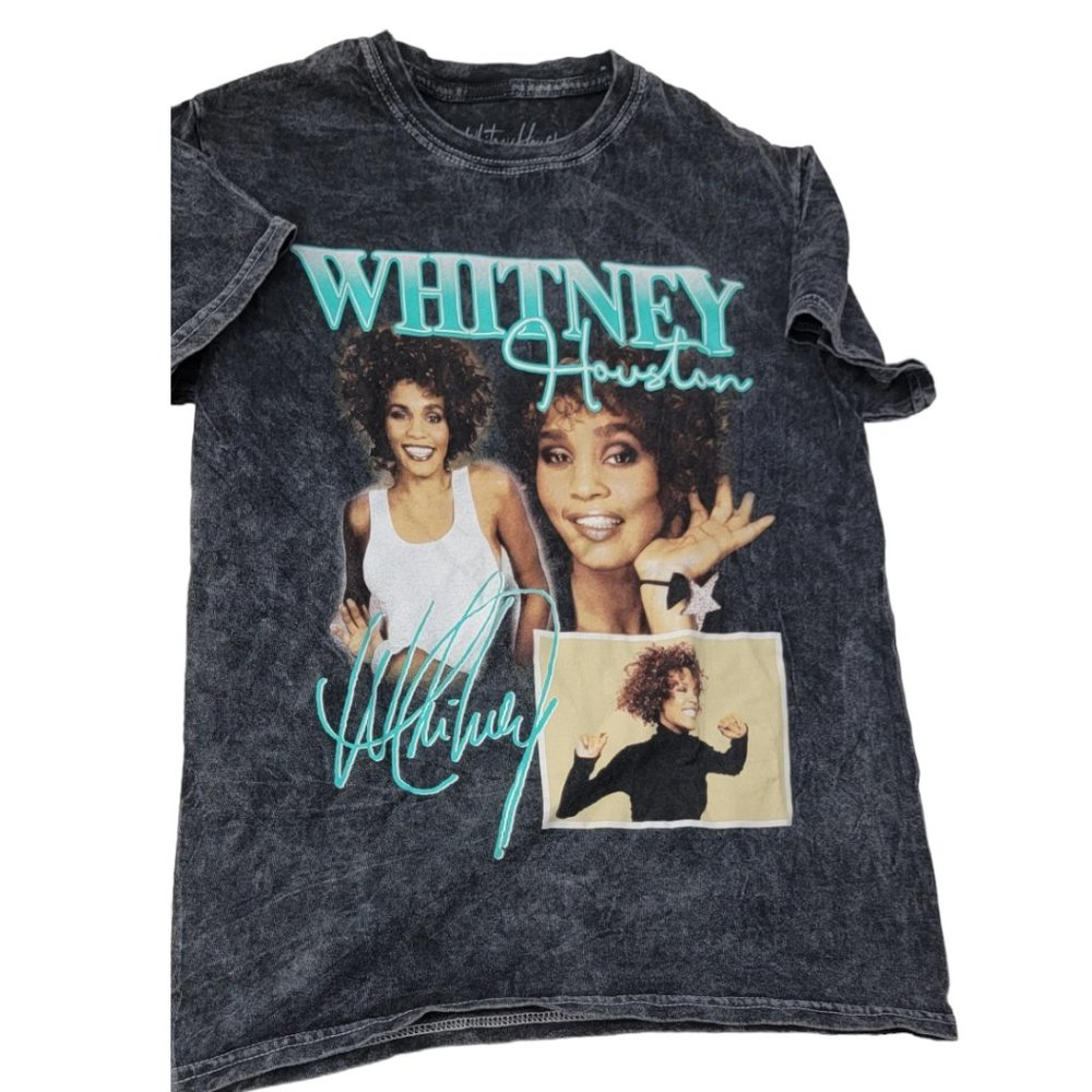 New Whitney Houston Graphic Retro Shirt